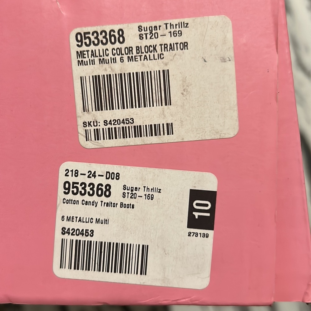 Very rare!!! Sugar Thrills brand new in box size 6 women’s. - Picture 5 of 5